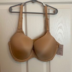 Auden Nursing Bra size 36D maternity tan color NWT